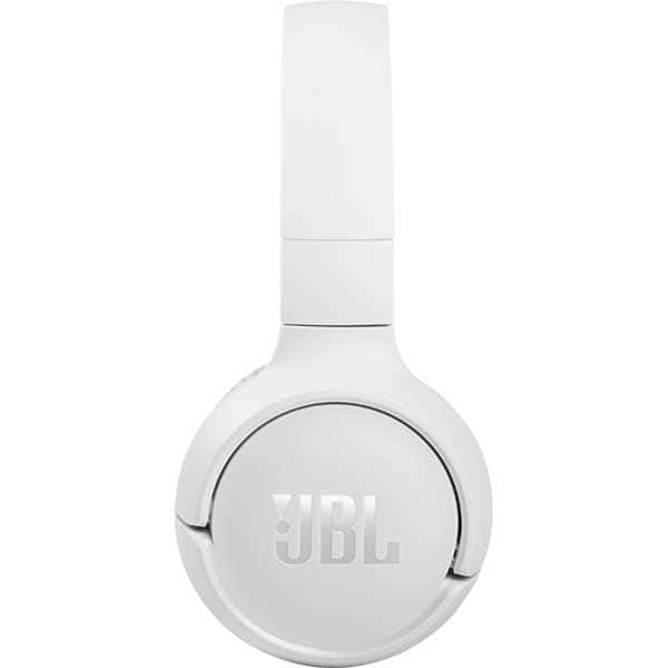 Casti JBL Tune 510BT, Bluetooth, On-ear, Microfon, alb
