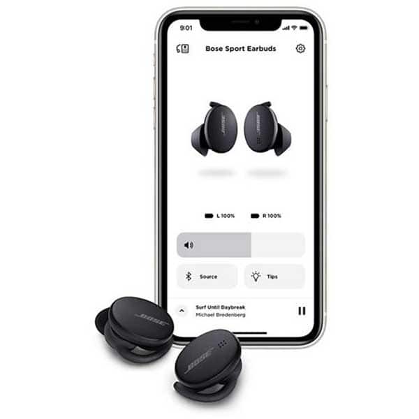 Casti BOSE Sport Earbuds, True Wireless, Bluetooth, In-Ear, Microfon, Triple Black