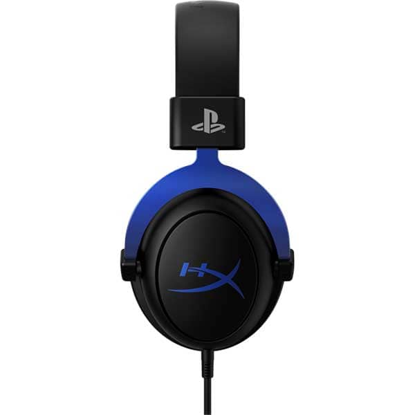 Casti gaming HyperX Cloud, stereo, PS5/PS4, 3.5mm, negru-albastru