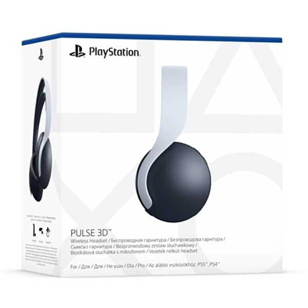 Casti Gaming Wireless PlayStation 5 (PS5) Pulse 3D, White