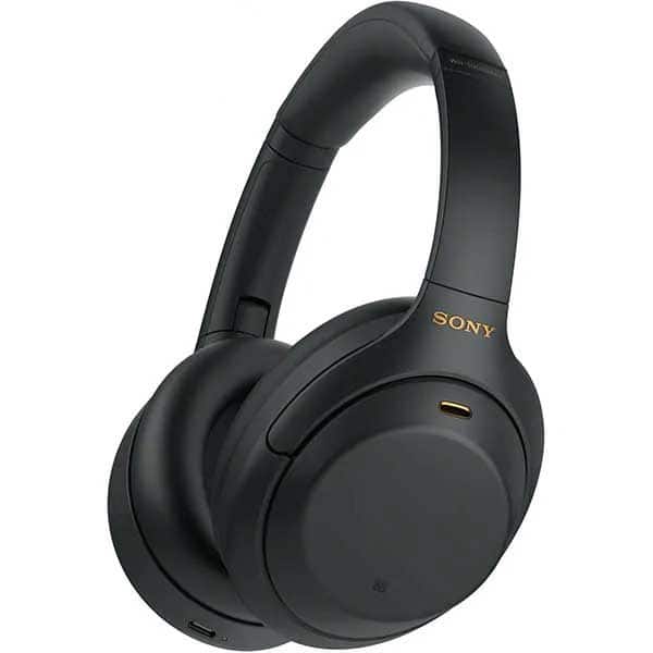 Casti SONY WH-1000XM4, Bluetooth, NFC, Over-Ear, Microfon, Noise Cancelling, negru