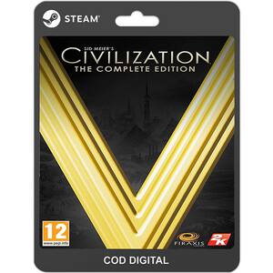 Sid Meier's Civilization V Complete Edition PC (licenta electronica Steam)