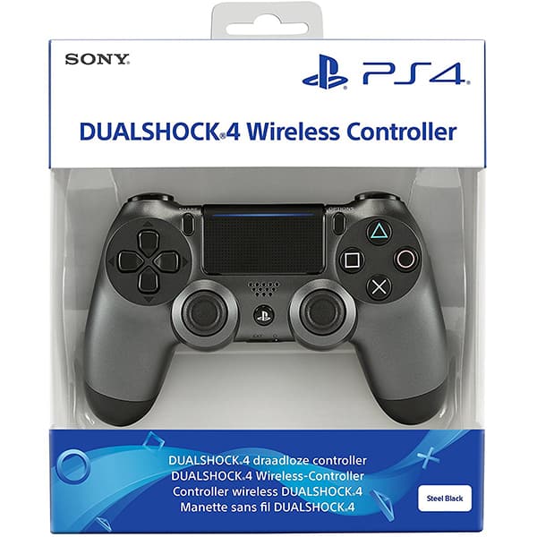 Controller Wireless SONY PlayStation DualShock 4 V2 Steel Black