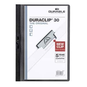 Dosar de prezentare DURABLE, A4, PVC, negru