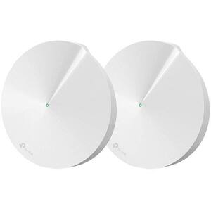 Sistem Wireless Mesh Gigabit TP-LINK Deco M5 AC1300, Dual Band 400 + 867 Mbps, 2 Buc, alb