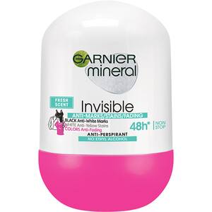 Deodorant roll-on GARNIER Mineral Invisible Fresh, 50ml