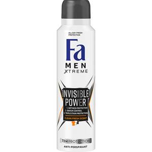 Deodorant spray antiperspirant FA Men Xtreme Invisible Power, 150ml