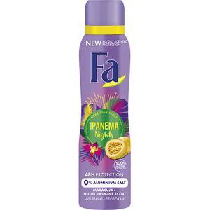 Deodorant spray antiperspirant FA Ipanema Nights, pentru femei, 150ml