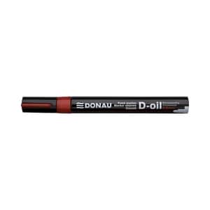 Marker permanent cu vopsea DONAU, 2.8 mm, rosu