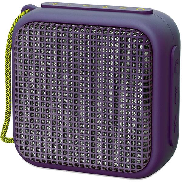 Boxa portabila ENERGY SISTEM Beat Box 2+ Litghtcube, ENS446834, Bluetooth, USB, microSD, Radio FM, LED, Amethyst