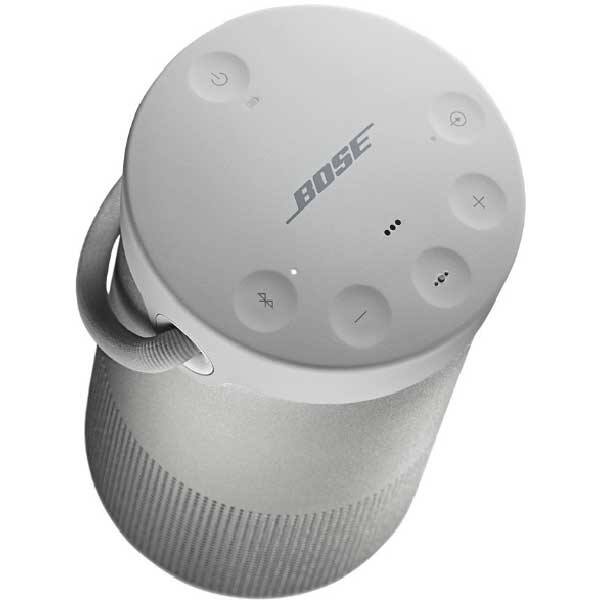 Boxa portabila BOSE Soundlink Revolve Plus, Bluetooth, Waterproof, Sunet 360, argintiu