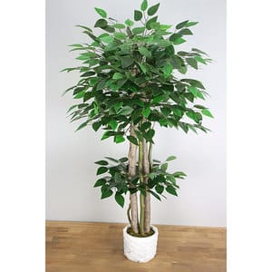 Planta artificiala, benjamin, verde, H 105 cm