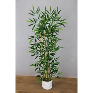 Planta artificiala, bambus, verde, H 105 cm