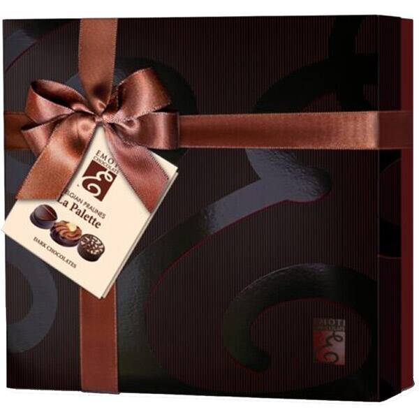 Frustration pull Are depressed Bomboane ciocolata EMOTI CHOCOLATE La Palette (Dark Chocolates), 215g