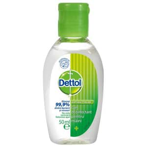 Gel dezinfectant pentru maini DETTOL, 50ml