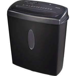 Distrugator documente manual HAMA Home X10CD, 10 coli, 15l, Cross-Cut, negru