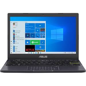 Laptop ASUS E210MA-GJ204TS, Intel Celeron N4020 pana la 2.8GHz, 11.6" HD, 4GB, eMMC 128GB, Intel UHD Graphics 600, Windows 10 Home S, negru