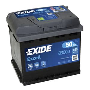 Baterie auto EXIDE Excell, 12V, 50Ah, 450A