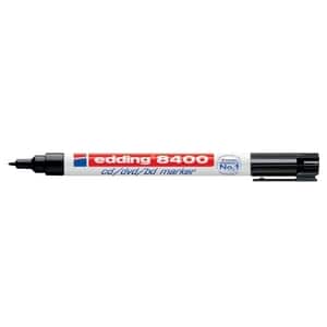 Marker permanent pentru CD/DVD/BD EDDING 8400, 0.75 mm, negru