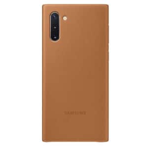 Husa telefon SAMSUNG pentru Galaxy Note 10, EF-VN970LAEGWW, maro