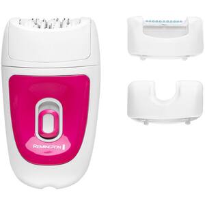 Epilator REMINGTON 3in1 Smooth&Silky EP3 EP7300, 40 pensete, 2 viteze, 2 accesorii, retea, alb-roz