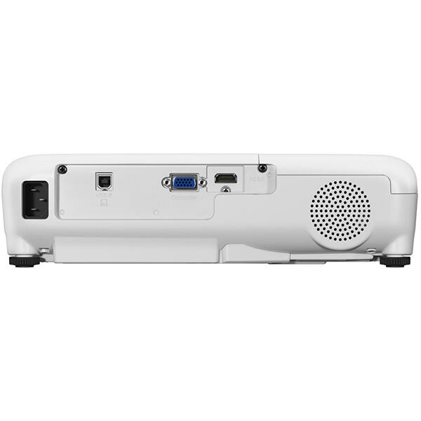Videoproiector EPSON EB-E10, XGA 1024 x 768p, 3600 lumeni, alb