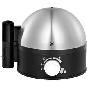 Fierbator de oua WMF Stelio 415070011, 380W, negru-argintiu