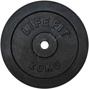 Disc otel DHS 529FKOT3020, 20 kg, negru