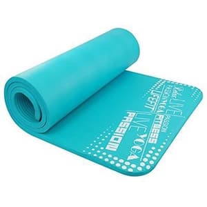 Saltea yoga DHS Exclusive, 100 x 60 x 1 cm, turcoaz