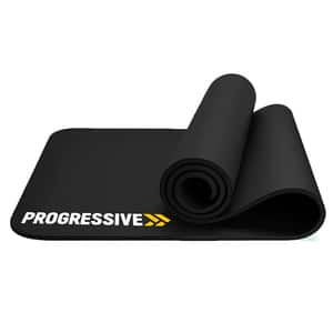 Saltea fitness PROGRESSIVE Pro120-Black, 183 x 60 x 1.2 cm, negru
