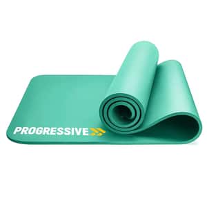 Saltea fitness PORGRESSIVE Pro120-Green, 183 x 60 x 1.2 cm, verde