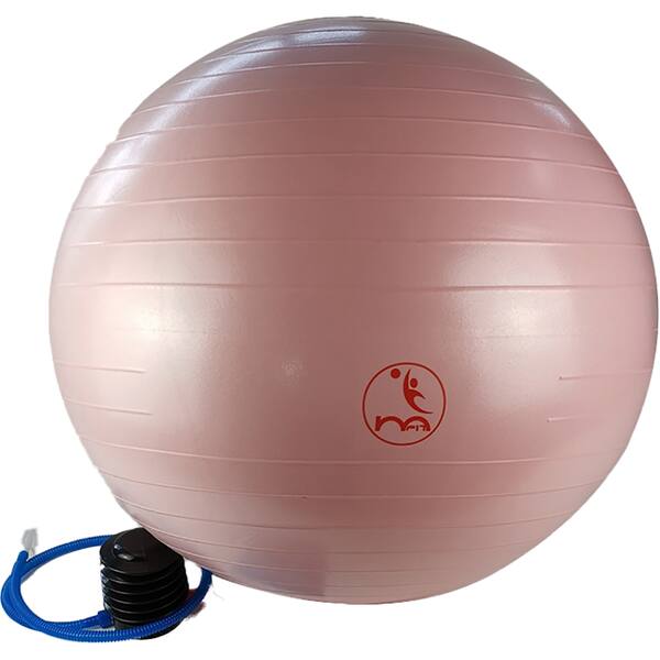 Minge gimnastica MYRIA MY7229, 65 cm, roz