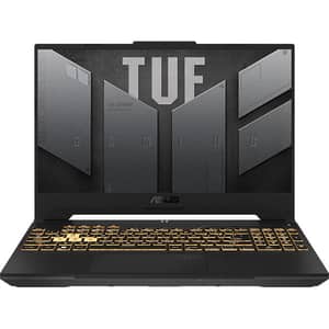 Laptop Gaming ASUS TUF F15 FX507ZM-HF049, Intel Core i7-12700H pana la 4.7GHz, 15.6" Full HD, 16GB, SSD 1TB, NVIDIA GeForce RTX 3060 6GB, Free Dos, Mecha Gray