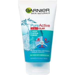Gel de curatare 3 in 1 GARNIER Skin Naturals Pure Active, 150ml