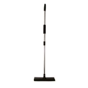 Spalator de geamuri PLASTOR, maner telescopic, 95 cm, negru-gri