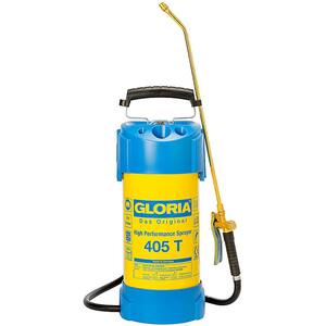 Pompa de stropit GLORIA 405 T, 5L, 6 bar, furtun 1.35m, filtru suplimentar, garnituri NBR, galben