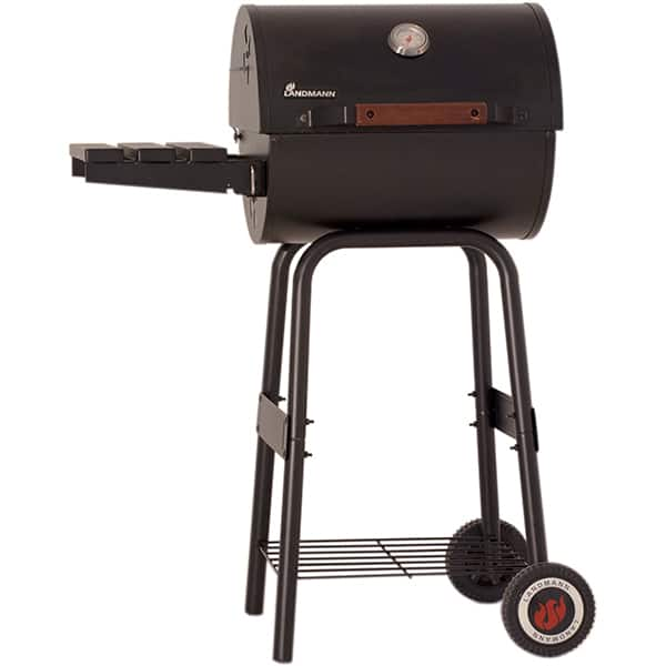 Gratar carbune GRILL CHEF Taurus mini, 44 x 38 cm, 1 suprafata, 2 role, negru