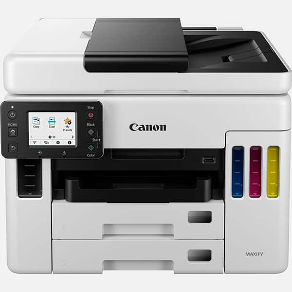 Multifunctional inkjet color CANON MAXIFY GX7040 CISS, A4, USB, Wi-Fi, Retea, Fax
