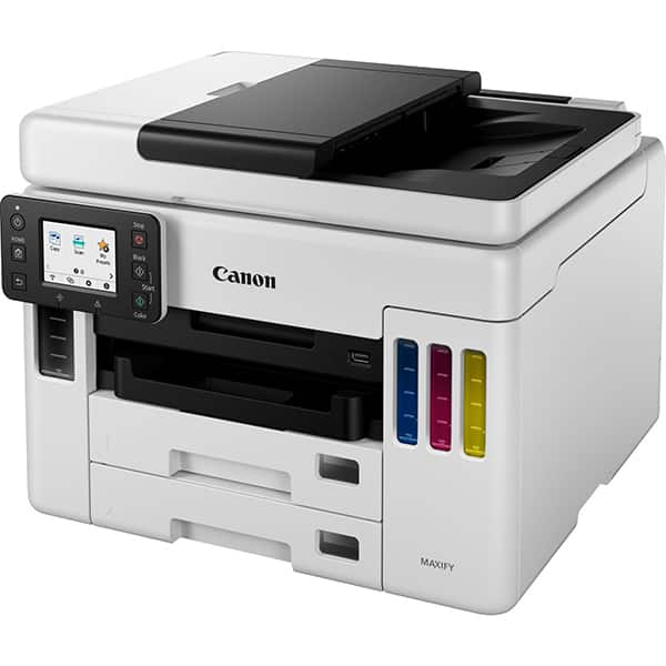 Multifunctional inkjet color CANON MAXIFY GX7040 CISS, A4, USB, Wi-Fi, Retea, Fax