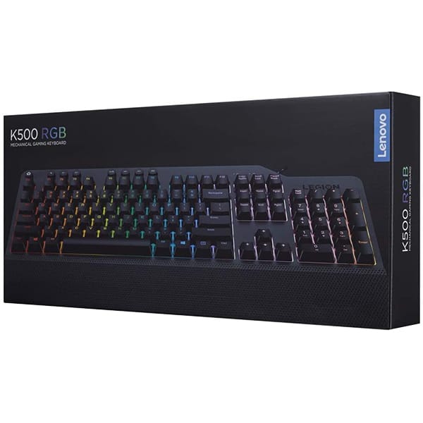 Tastatura Gaming mecanica LENOVO Legion K500 RGB, USB, negru