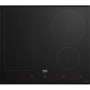 Plita incorporabila BEKO HII64822UFT, Inductie, 4 arzatoare, Touch control, negru