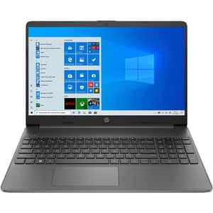 Laptop HP 15s-eq1056nq, AMD Ryzen 3 3250U pana la 3.5GHz, 15.6" HD, 8GB, SSD 256GB, AMD Radeon Graphics, Windows 10 Home S, gri