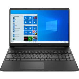 Laptop HP 15s-fq2000nq, Intel Core i7-1165G7 pana la 4.7GHz, 15.6" Full HD, 16GB, SSD 512GB, Intel Iris Xe Graphics, Windows 10 Home, negru