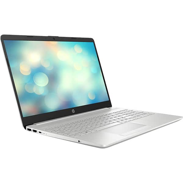 Laptop HP 15-dw3041nq, Intel Core i3-1115G4 pana la 4.1GHz, 15.6" Full HD, 8GB, SSD 256GB, Intel UHD Graphics, Windows 10 S, argintiu