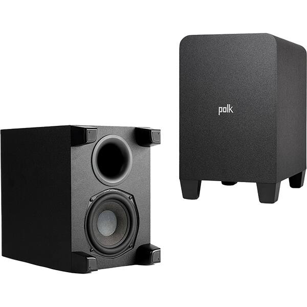 Soundbar POLK AUDIO Signa S4, 3.1.2, Bluetooth, Subwoofer Wireless, Dolby Atmos, negru