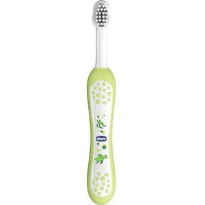 Periuta de dinti CHICCO, 6 luni +, verde 