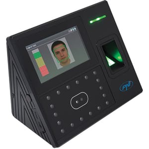 Sistem de pontaj biometric PNI Face 500, amprenta, recunoastere faciala, card, negru