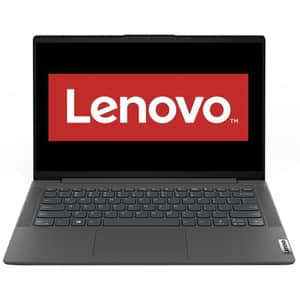 Laptop LENOVO IdeaPad 5 14IIL05, Intel Core i5-1035G1 pana la 3.6GHz, 14" Full HD, 16GB, SSD 1TB, NVIDIA GeForce MX350 2GB, Free DOS, gri