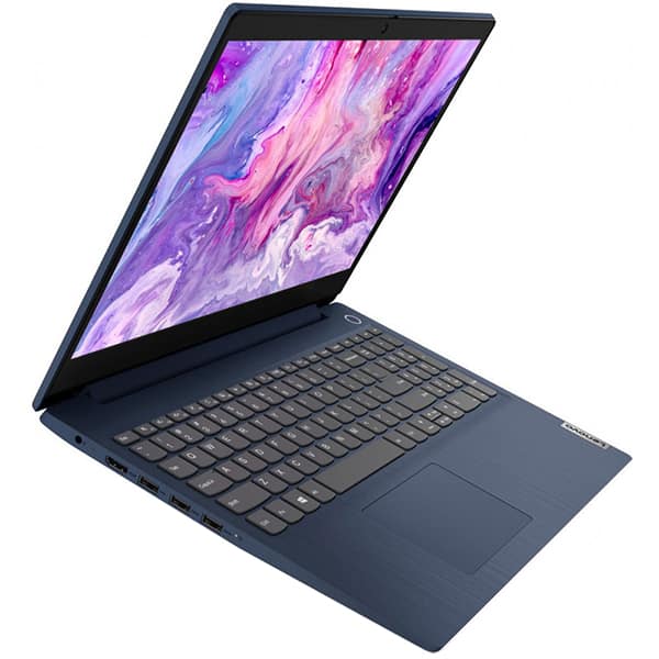 Laptop LENOVO IdeaPad 3 15IGL05, Intel Celeron N4120 pana la 2.6GHz, 15.6" HD, 4GB, SSD 256GB, Intel UHD Graphics 600, Free Dos, Abyss Blue