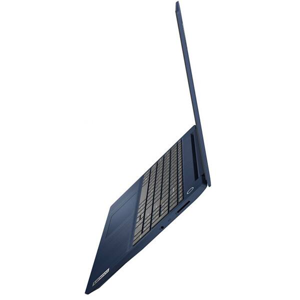 Laptop LENOVO IdeaPad 3 15IGL05, Intel Celeron N4120 pana la 2.6GHz, 15.6" HD, 4GB, SSD 256GB, Intel UHD Graphics 600, Free Dos, Abyss Blue